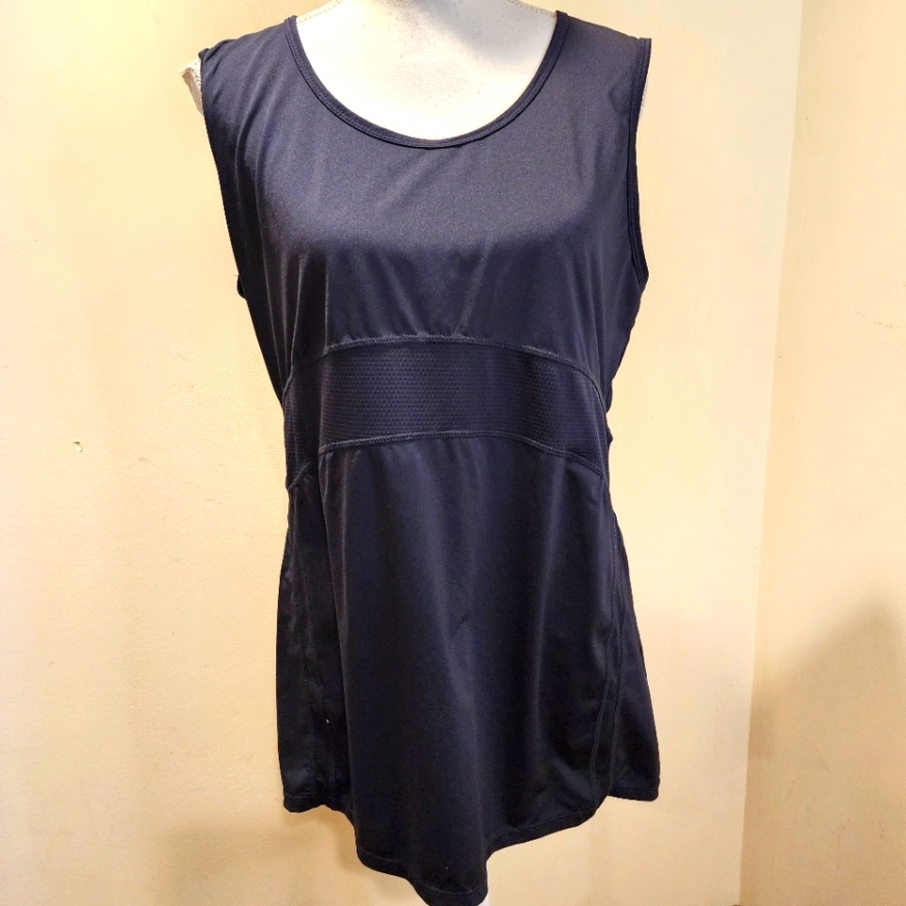 Russell Women's Black Athletic Tank Top Size XL